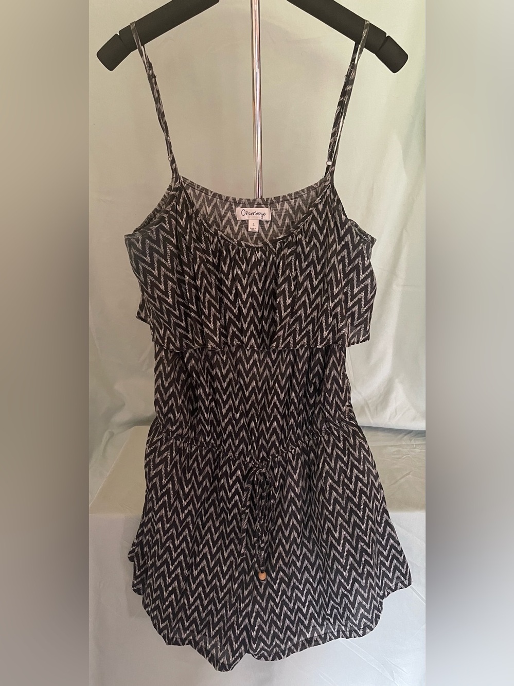 Chevron Sleeveless Romper